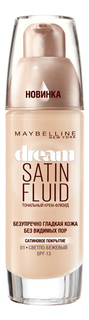 Тональный крем Maybelline New York Dream Satin Fluid тон 001 Светло-бежевый