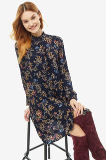 Платье женское b.young 806864 80032 синее 40 EU
