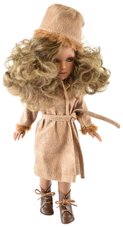 Кукла "Мари" кудрявая шатенка, в зимней одежде, 41 см Vidal Rojas Dolls