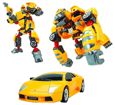 Конструктор 3 в 1 "Робот - трансформер Lamborghini" Happy Well