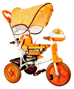 Детский трехколесный велосипед Jaguar (цвет: коричневый)
