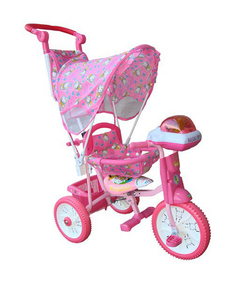 Детский трехколесный велосипед Jaguar (цвет: розовый)