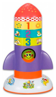 Развивающая игрушка проектор "Космическая ракета" S+S Toys