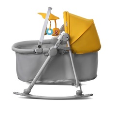 Колыбель-шезлонг Kinderkraft Unimo Yellow