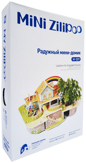 Картонный 3D-пазл "Тёплый двор" (35 деталей) Zilipoo