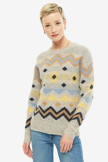 Свитер женский ICHI 109751 10083 серый S