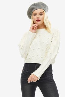 Свитер женский Miss Sixty PRJ1290LA9189 бежевый XS