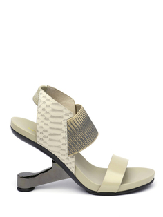 Босоножки женские United nude 62681 белые 36 RU