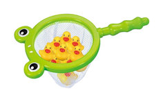 Игрушка для ванной "Сачок с утятами" Junfa Toys