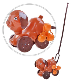 Каталка на палочке "Барбос" Рославльская игрушка