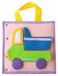 Мягкая аппликация на липучках "Машинка" Санта Лючия