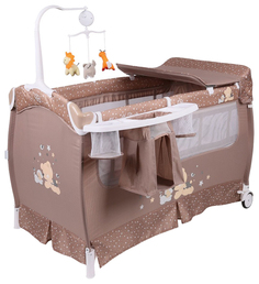 Манеж Lorelli "SleepNDream Rocker" (цвет: бежевый)