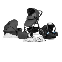 Коляска 3 в 1 Kinderkraft Moov Black
