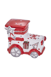 Ваза с крышкой DUE ESSE CHRISTMAS
