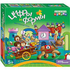 Развивающая игра "Цифры и формы" (Умные кубики) Степ Пазл
