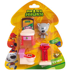 Игровой набор Ми-Ми-Мишки Тучка и ванная комната, 3 детали интерьера Gulliver