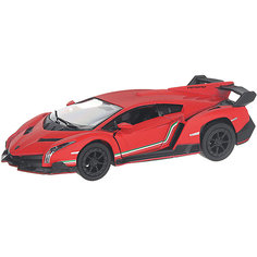 Коллекционная машинка Serinity Toys Lamborghini Veneno, бордовая