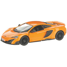 Коллекционная машинка Serinity Toys McLaren 675LT, оранжевая