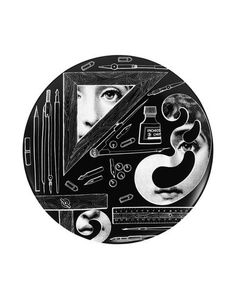 Декоративная тарелка Fornasetti