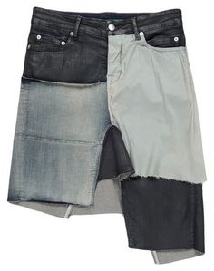 Джинсовая юбка Rick Owens