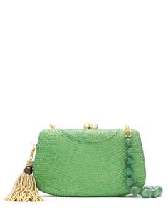 Serpui Clutch de palha