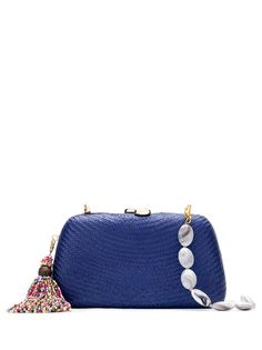 Serpui Clutch de palha