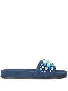 Aquazzura декорированные сандалии Bon Bon