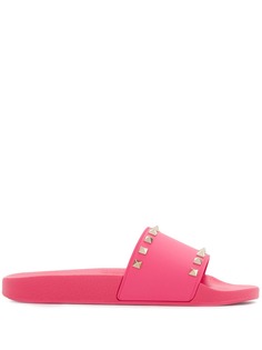 Valentino шлепанцы Rockstud Valentino Garavani