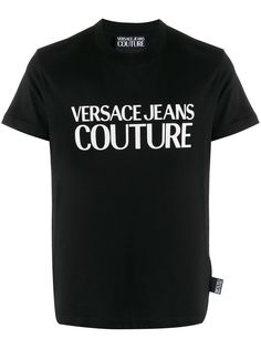 Versace Jeans Couture футболка с круглым вырезом и логотипом