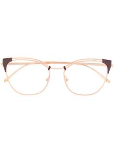 Prada Eyewear очки в оправе кошачий глаз