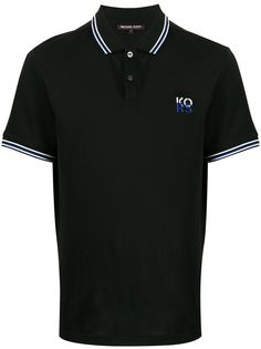 Michael Kors рубашка-поло с вышитым логотипом