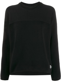 Jil Sander джемпер с круглым вырезом и логотипом