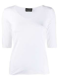 Emporio Armani трикотажный топ кроя слим