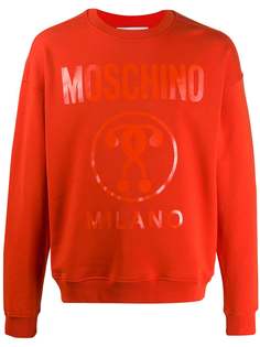 Moschino толстовка с логотипом