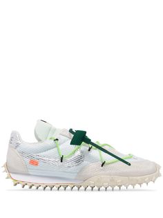 Nike кроссовки Waffle Racer из коллаборации с Off-White