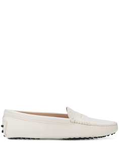 Tods лоферы зернистой фактуры Tod`S