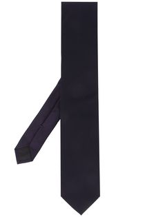Prada галстук с заостренным концом