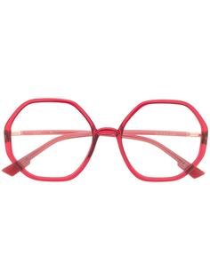 Dior Eyewear очки в шестиугольной оправе