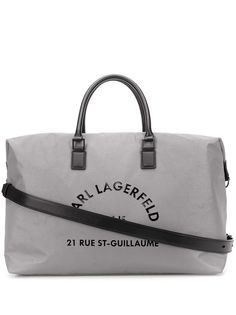 Karl Lagerfeld большая сумка-тоут с принтом