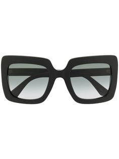 Gucci Eyewear солнцезащитные очки в квадратной оправе