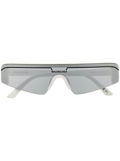Balenciaga Eyewear солнцезащитные очки в прямоугольной оправе