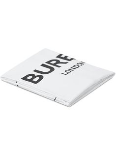 Burberry Kids одеяло с логотипом