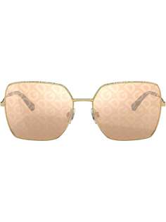 Dolce & Gabbana Eyewear солнцезащитные очки с логотипом