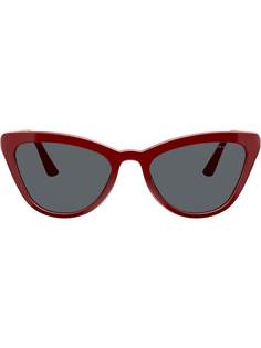Prada Eyewear солнцезащитные очки в оправе кошачий глаз