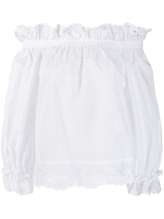 Ermanno Scervino блузка с узором пейсли
