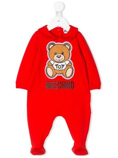 Moschino Kids комплект для новорожденного с логотипом