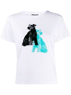 Emporio Armani футболка с принтом Dogs