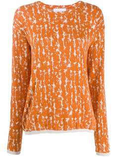 Christian Wijnants jacquard long-sleeve jumper