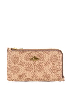 Coach Riley logo-print wallet