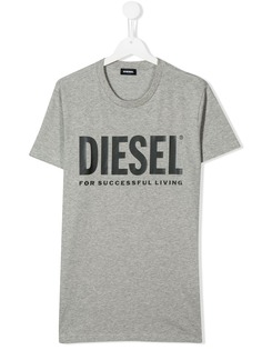 Diesel Kids футболка с логотипом